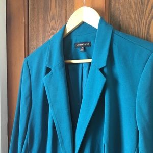 Lane Bryant Teal Blazer